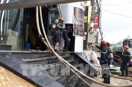 Cháy quán bia tại Đà Lạt