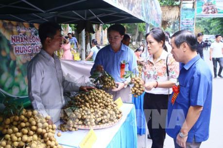 Phiên chợ nhãn lồng Hưng Yên thu hút khách tham quan