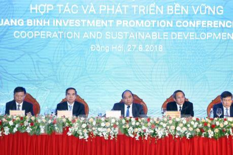 Mỗi cam kết đầu tư vào Quảng Bình phải thực sự đi liền với hành động