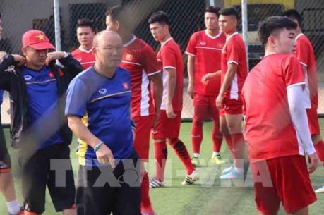 HLV Olympic Hàn Quốc ca ngợi người đồng nghiệp Park Hang-seo
