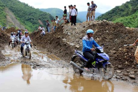 Thiệt hại do mưa lũ tại các tỉnh Điện Biên, Sơn La
