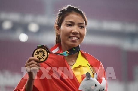 Vietravel thưởng nóng “nữ hoàng nhảy xa” Bùi Thị Thu Thảo