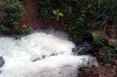 Xử phạt một doanh nghiệp 540 triệu đồng do xả thải vượt quy chuẩn