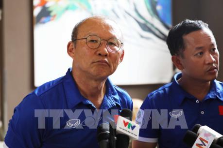 HLV Park Hang Seo: Các cầu thủ có thể ngẩng cao đầu sau những gì đã thể hiện