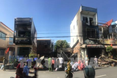 An Giang: Hoả hoạn thiêu cháy 5 căn nhà tại huyện Tri Tôn