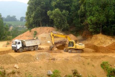 Đà Nẵng vào cuộc xử lý việc khai thác khoáng sản trái phép tại huyện Hòa Vang