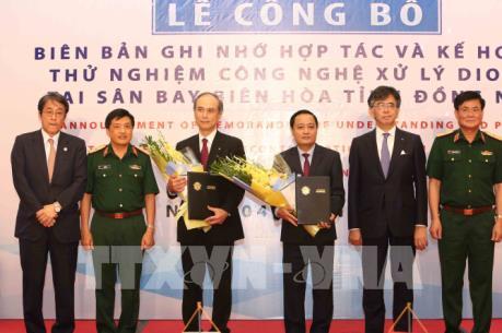 Triển khai thử nghiệm công nghệ xử lý dioxin tại Sân bay Biên Hòa, tỉnh Đồng Nai