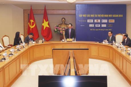 WEF ASEAN 2018: Cơ hội kết nối với tập đoàn, doanh nghiệp hàng đầu thế giới