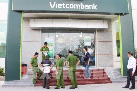 Điều tra vụ cướp tại phòng giao dịch Vietcombank chi nhánh Khánh Hòa