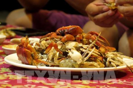 Cận cảnh trải nghiệm săn cua, còng đêm tại đảo Bé, Lý Sơn