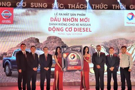 Ra mắt dầu Total Quartz Diesel dành riêng cho xe ô tô Nissan