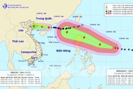 Các nhà mạng sẵn sàng tổ chức nhắn tin cảnh báo về siêu bão MANGKHUT