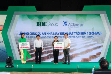 Lilama 18 thi công nhà máy điện mặt trời BIM 1