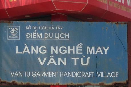Vân Từ - Làng nghề duy nhất cả nước có nghề may comple