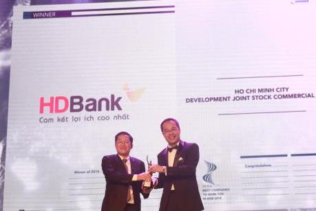 HDBank được bình chọn là nơi làm việc tốt nhất châu Á