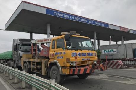 Giảm phí tối đa, trạm BOT Quốc lộ 5 vẫn bị gây rối