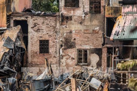 19 căn nhà, 31 hộ dân bị ảnh hưởng trong vụ cháy gần Viện Nhi