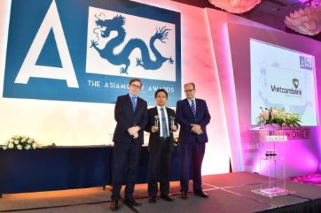 Vietcombank liên tiếp nhận nhiều giải thưởng lớn quốc tế