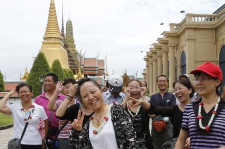 Du khách Trung Quốc tràn ngập Thái Lan