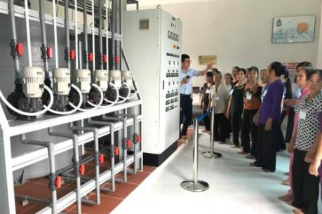 Chương trình nước sạch nông thôn tại Hưng Yên còn gặp khó