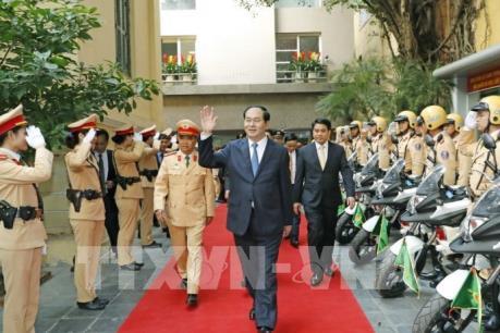 Đại tướng Trần Đại Quang - vị Tư lệnh ngành luôn gắn bó, gần gũi với lực lượng CAND