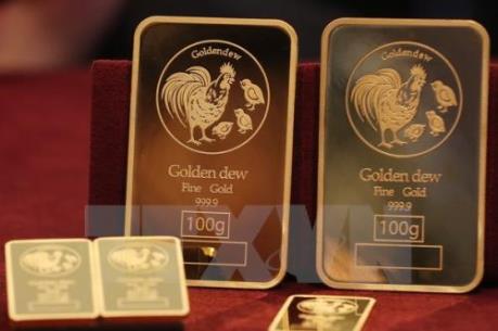 Giá vàng giảm trên thị trường châu Á