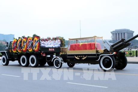 Lễ truy điệu và đưa tang Chủ tịch nước Trần Đại Quang