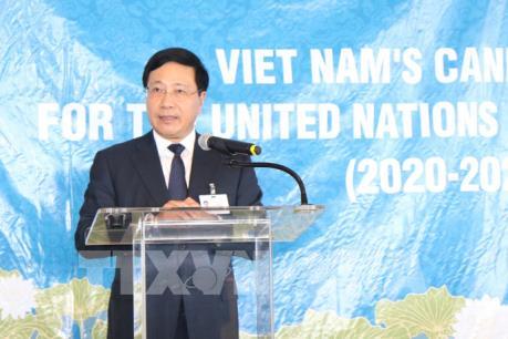 Vận động các nước ủng hộ Việt Nam ứng cử làm ủy viên không thường trực HĐBA LHQ