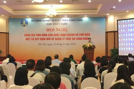 Doanh nghiệp sẽ phải tự công bố chất lượng sản phẩm thức ăn chăn nuôi 