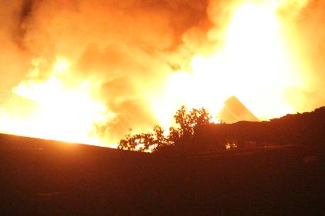 Cháy nhà xưởng rộng gần 1000m2 ở Bình Dương