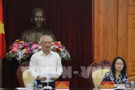 Ban Chỉ đạo Trung ương về phòng chống tham nhũng làm việc với tỉnh Lạng Sơn