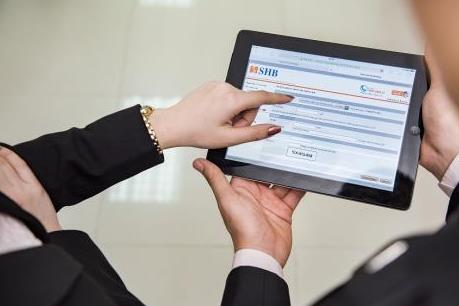 Chuyển khoản liên ngân hàng, trúng vàng cùng SHB