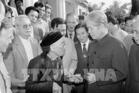 Một số hoạt động nổi bật của nguyên Tổng Bí thư Đỗ Mười