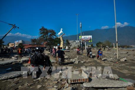 Gần 1.259 người thiệt mạng do động đất, sóng thần tại Indonesia