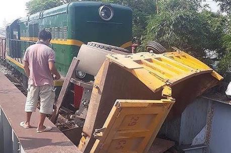 5 người bị thương trong vụ tai nạn đường sắt ở Hà Đông
