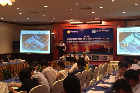 Tìm "chỗ đứng" cho xỉ gang thép 