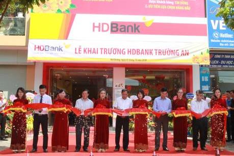 HDBank khai trương điểm giao dịch thứ 4 tại Hải Dương