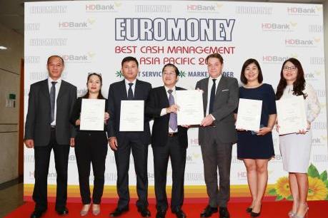 Đáp ứng các chuẩn mực quốc tế, HDBank nhận giải Cash Management 2018