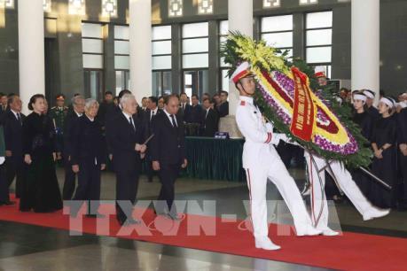 Cử hành trọng thể Lễ Quốc tang nguyên Tổng Bí thư Đỗ Mười