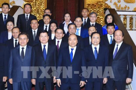 Thủ tướng Nguyễn Xuân Phúc tiếp Thủ tướng Lào