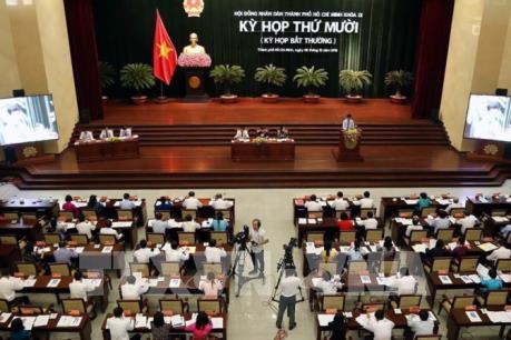 Thành phố Hồ Chí Minh thông qua nhiều nội dung quan trọng