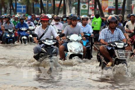 Trong những ngày tới, triều cường và ngập lụt khu vực Nam Bộ