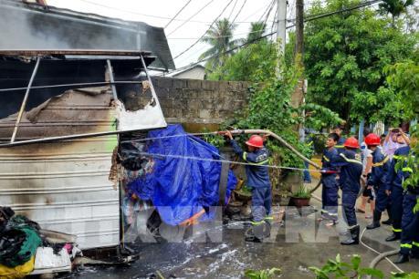 Cháy nhà cấp 4, một cụ bà tử vong