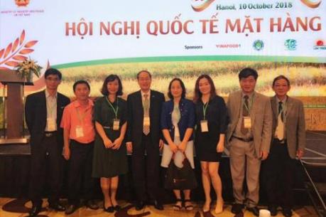 Hapro ký được 3 hợp đồng xuất khẩu gạo tại Hội nghị Gạo quốc tế 2018