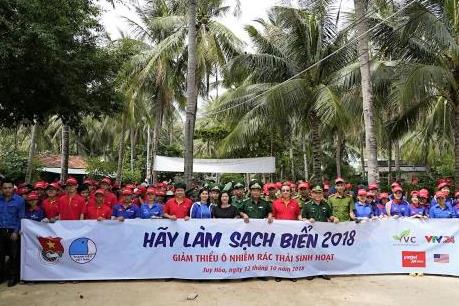Vietjet Air đồng hành với chiến dịch “Hãy làm sạch biển” năm 2018