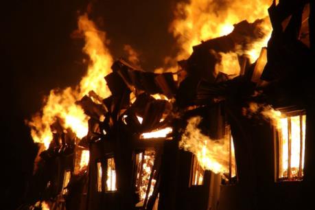 Hà Nội: Cháy lớn tại khu đô thị Trung Văn