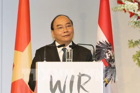 Thủ tướng Nguyễn Xuân Phúc dự Diễn đàn doanh nghiệp Việt Nam-Áo