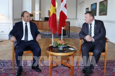 Thủ tướng Nguyễn Xuân Phúc hội đàm với Thủ tướng Đan Mạch