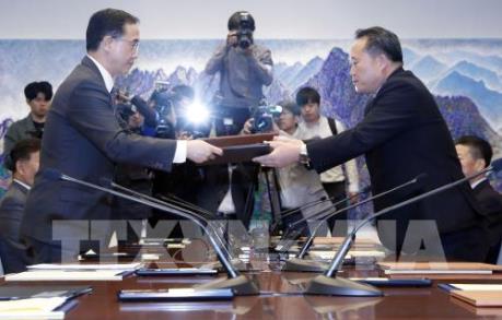 Hai miền Triều Tiên khởi động thỏa thuận về lâm nghiệp và kết nối đường sắt