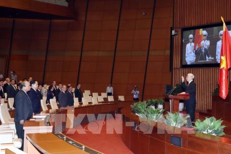Đồng chí Nguyễn Phú Trọng tuyên thệ nhậm chức Chủ tịch nước nhiệm kỳ 2016-2021